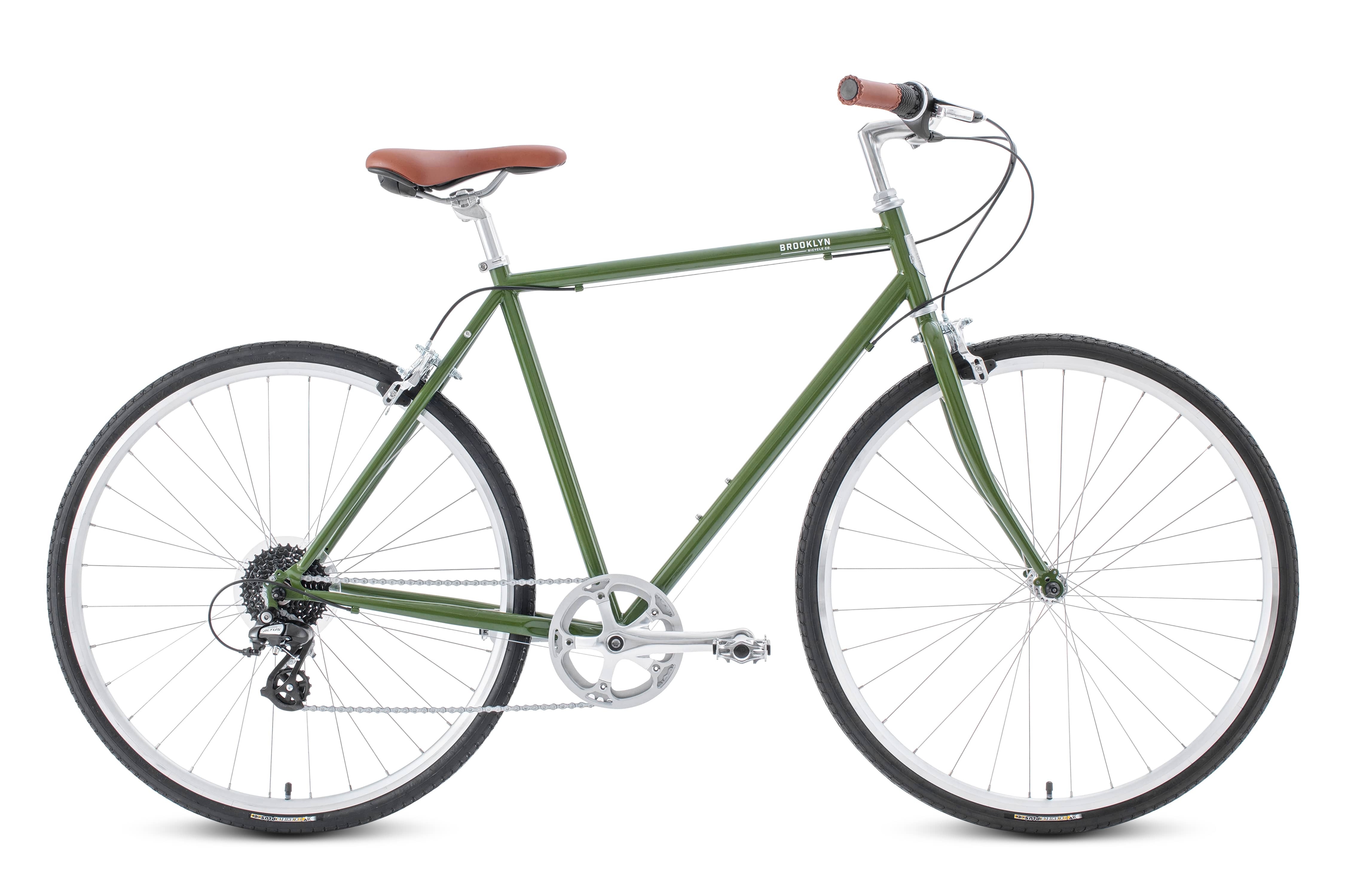 Bedford 8 Army Green | Bedford 8 City Bike | City Bikes | Best City Bikes | Award-Winning City Bikes | Cruiser Bikes | Commuter Bikes | Steel Bike | Comfort Bike