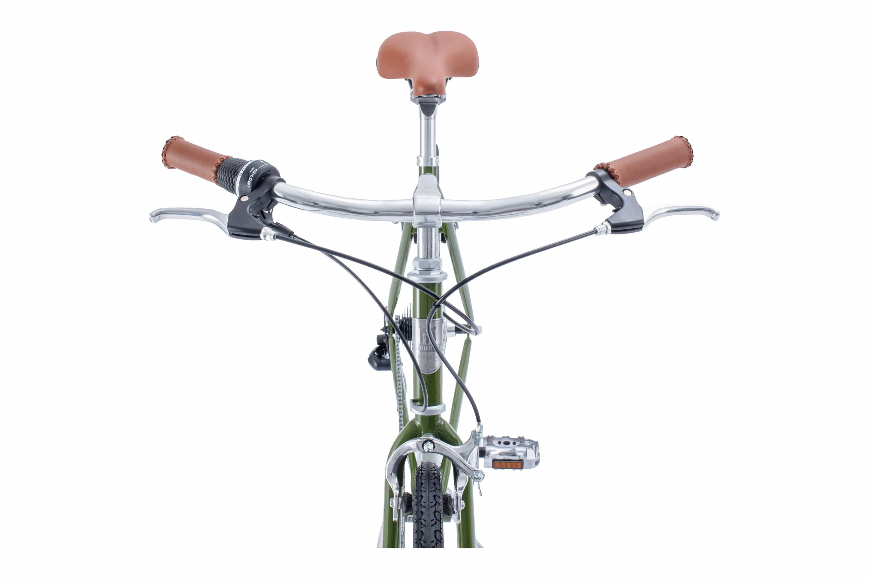 Bedford 8 Army Green | Bedford 8 City Bike | City Bikes | Best City Bikes | Award-Winning City Bikes | Cruiser Bikes | Commuter Bikes | Steel Bike | Comfort Bike