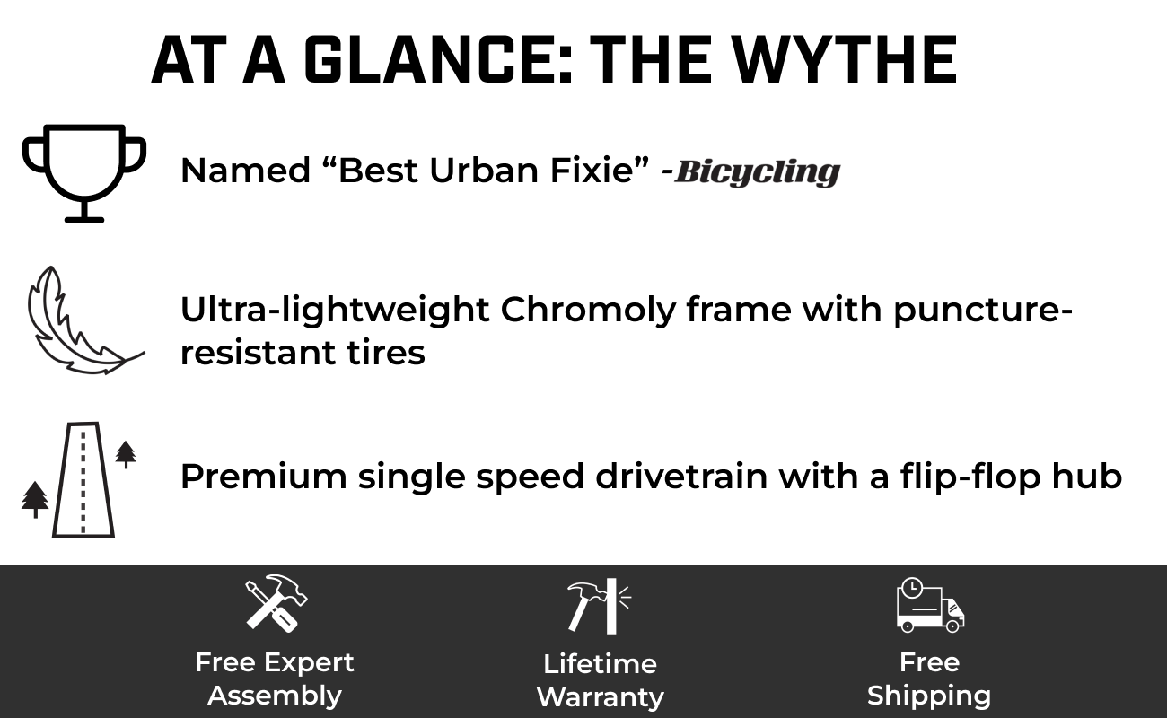 Wythe Fixie Fixie Bike | Lightweight Fixie
